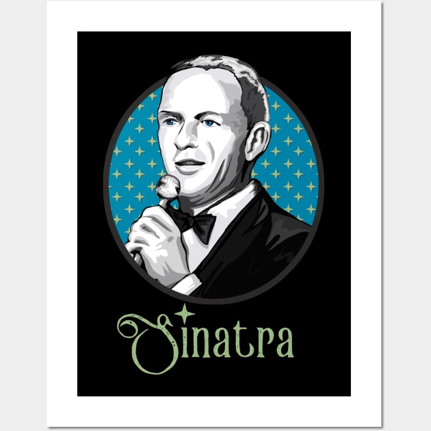 Sinatra Wall Art by FanboyMuseum